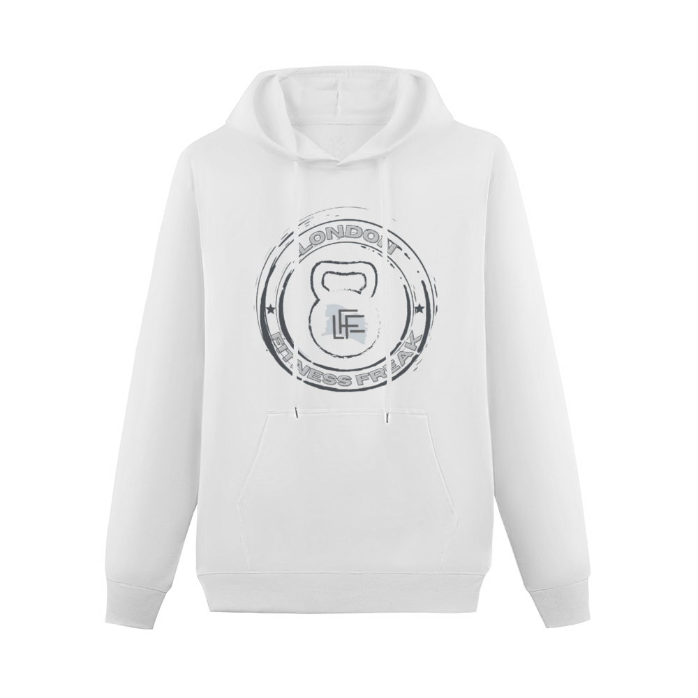 buy white box logo hoodie