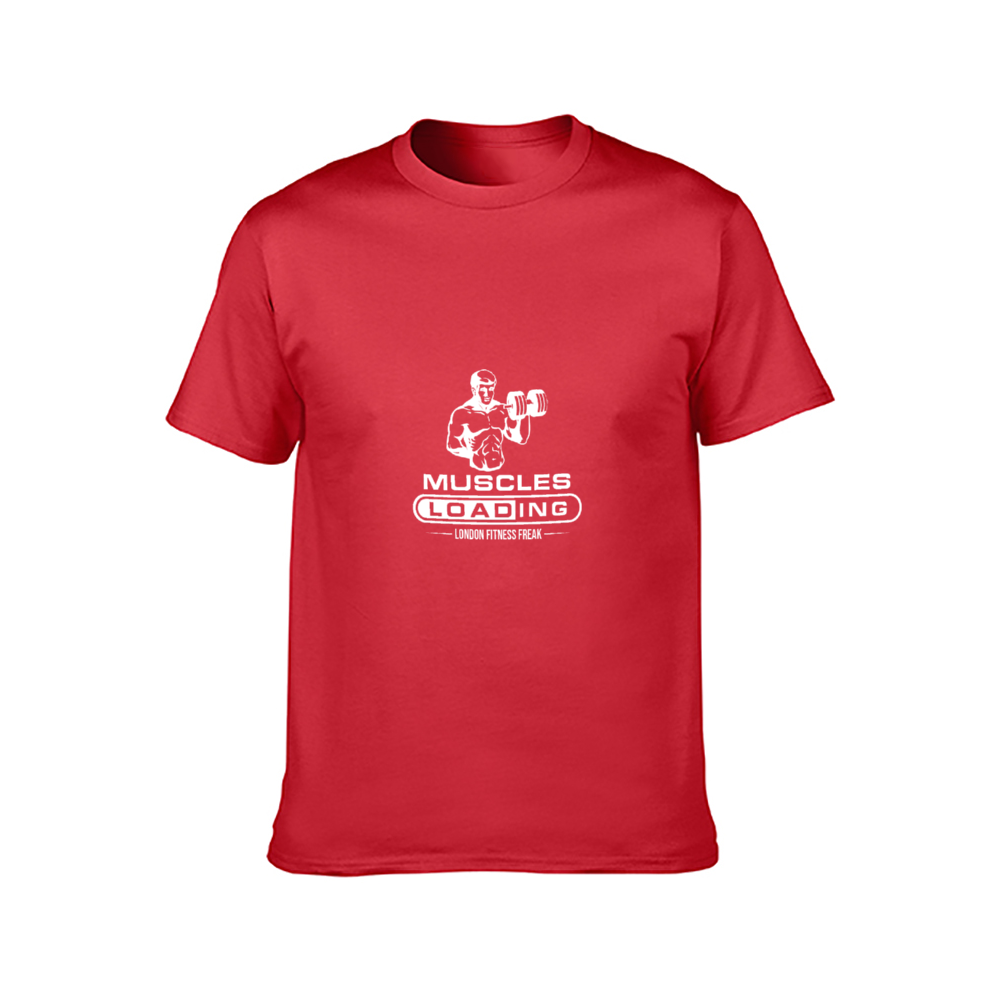 Shop Online Muscle Print T Shirt 